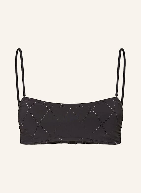 MARYAN MEHLHORN Bandeau-Bikini-Top NOIRCRAFT SCHWARZ