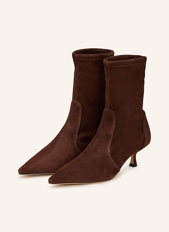 STUART WEITZMAN Stiefeletten NAOMI 50 DUNKELBRAUN