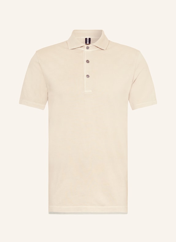 PROFUOMO Piqué-Poloshirt Slim Fit BEIGE