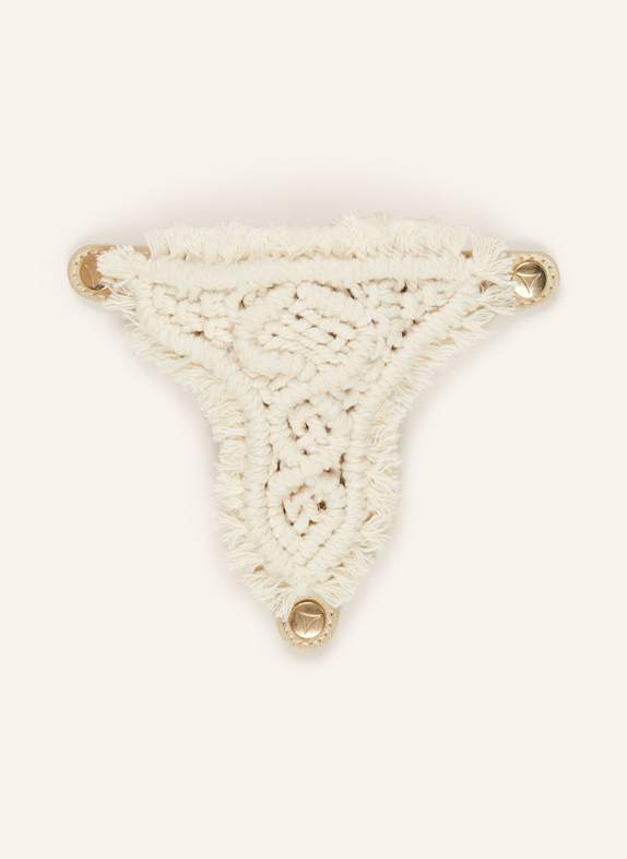 HEY MARLY Sandalen-Topping MACRAME CREME