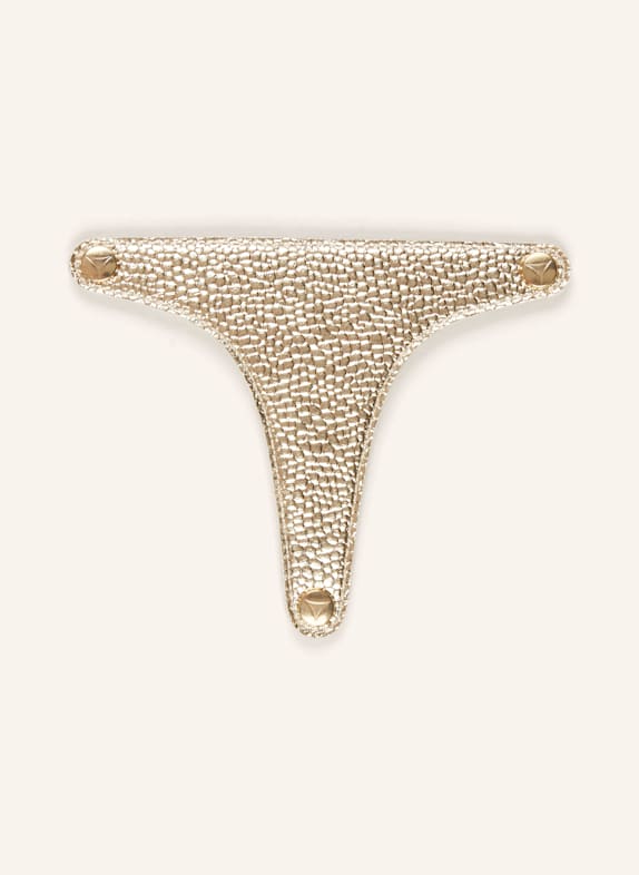 HEY MARLY Sandalen-Topping MARS METALLIC GOLD