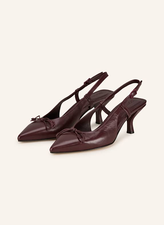 POMME D'OR Slingpumps HENRIETTE DUNKELROT