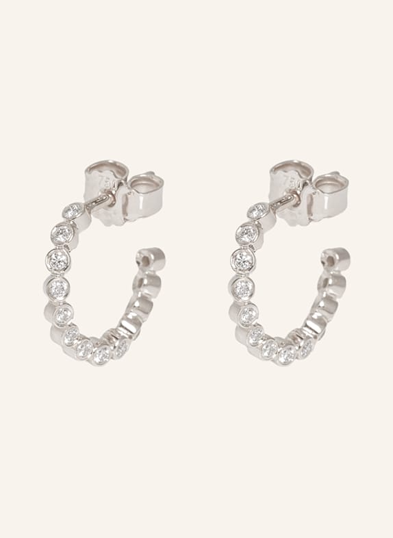 ariane ernst Creole earrings THE ONE with diamonds WHITE GOLD