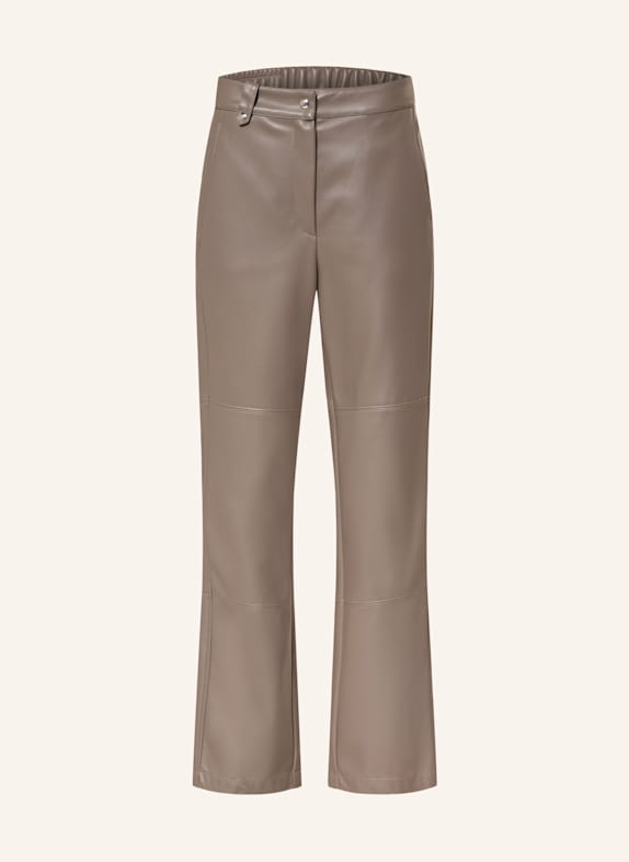 MM 7/8-Hose STRUZZO in Lederoptik TAUPE