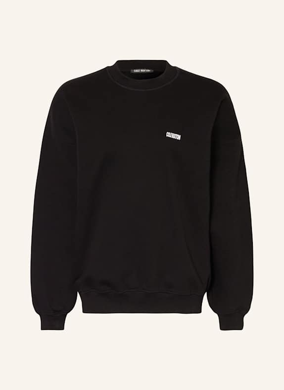 COLE BUXTON Sweatshirt SCHWARZ/ WEISS