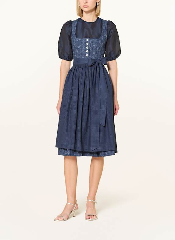 Heimatglück Tracht Dirndlblouse HOLLY DONKERBLAUW