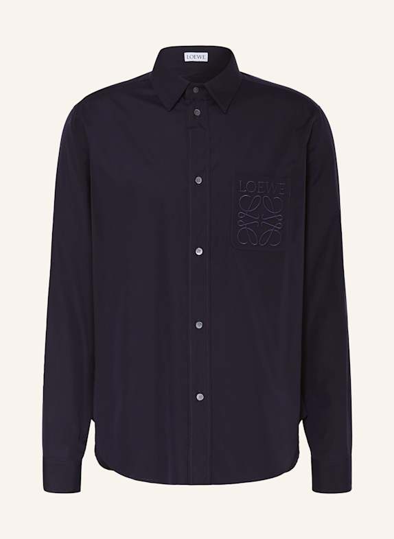 LOEWE Hemd Comfort Fit DUNKELBLAU