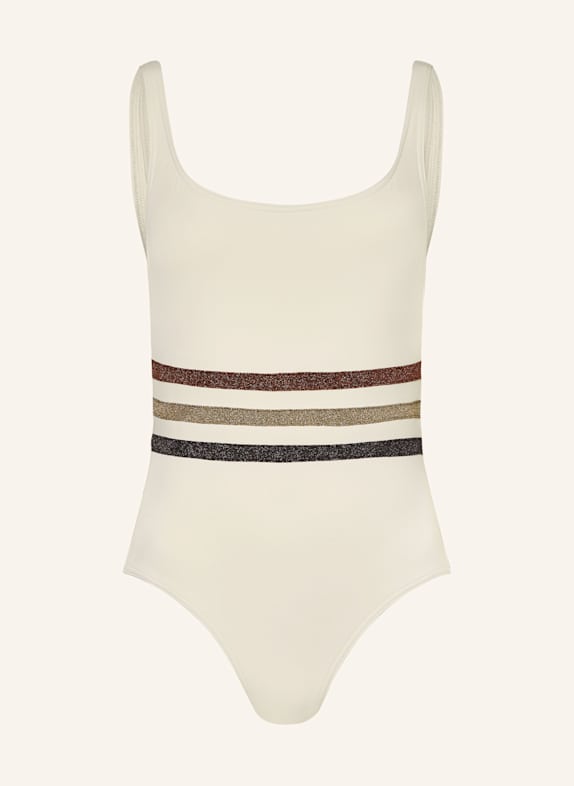 ERES Badeanzug RADIEUX mit Glitzergarn ECRU