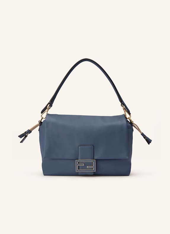 FENDI Kabelka MAMMA BAGUETTE MEDIUM ČERNOŠEDÁ
