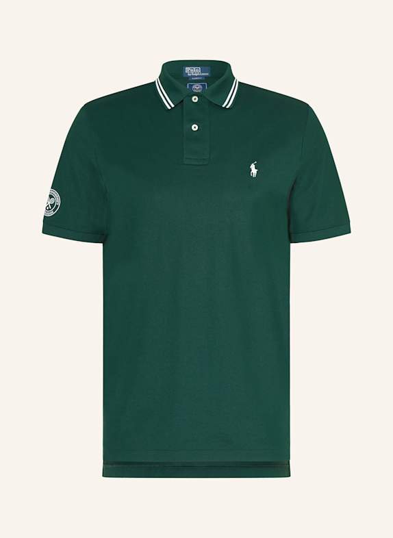 POLO RALPH LAUREN Piqué-Poloshirt Classic Fit DUNKELGRÜN
