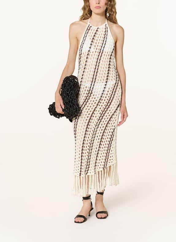 LeGer Studio SALMA beach dress DARK BROWN/ CREAM