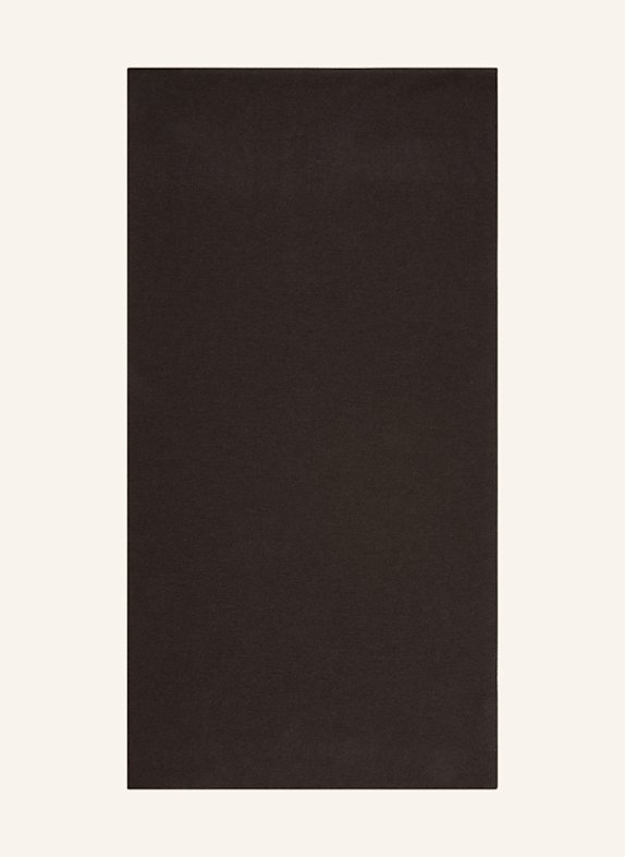 darling harbour Cashmere scarf DARK BROWN