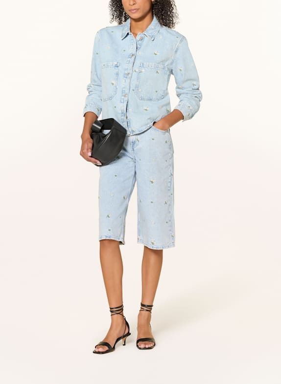 ONLY 3/4-Jeans LIGHT BLUE DENIM