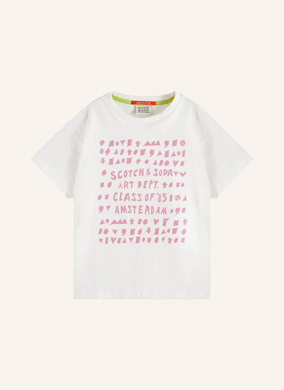 SCOTCH & SODA T-Shirt WEISS