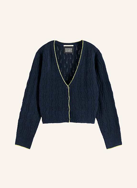 SCOTCH & SODA Strickjacke DUNKELBLAU