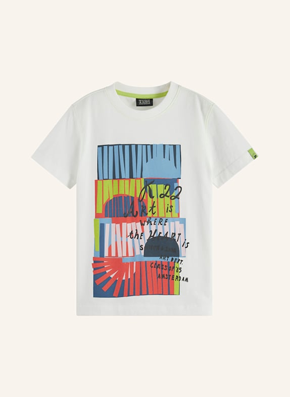 SCOTCH & SODA T-Shirt WEISS