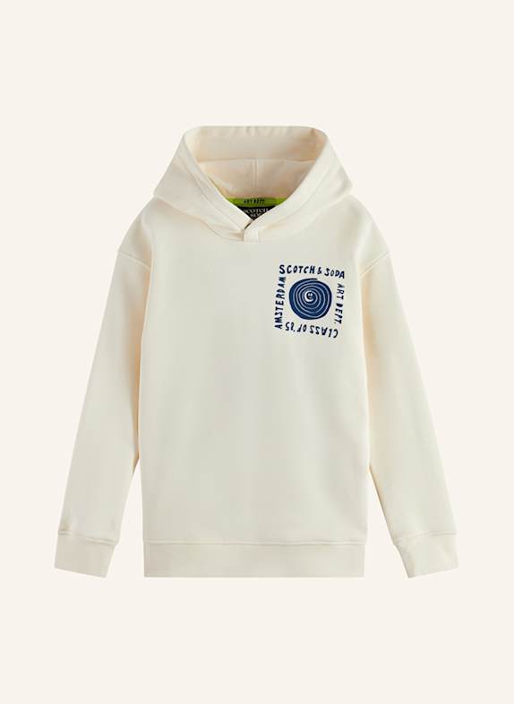 SCOTCH & SODA Hoodie ECRU