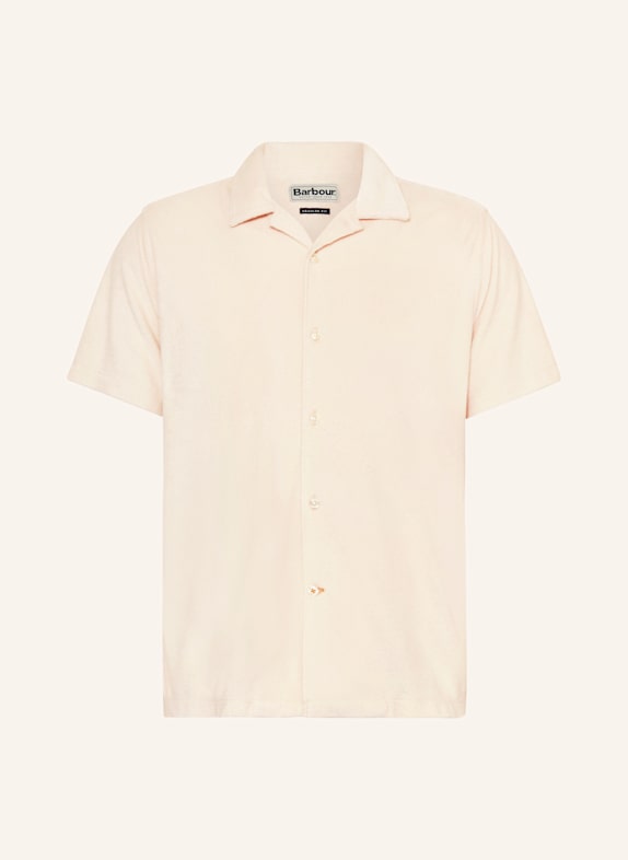 Barbour Resorthemd ROTHBURY Regular Fit aus Frottee ECRU