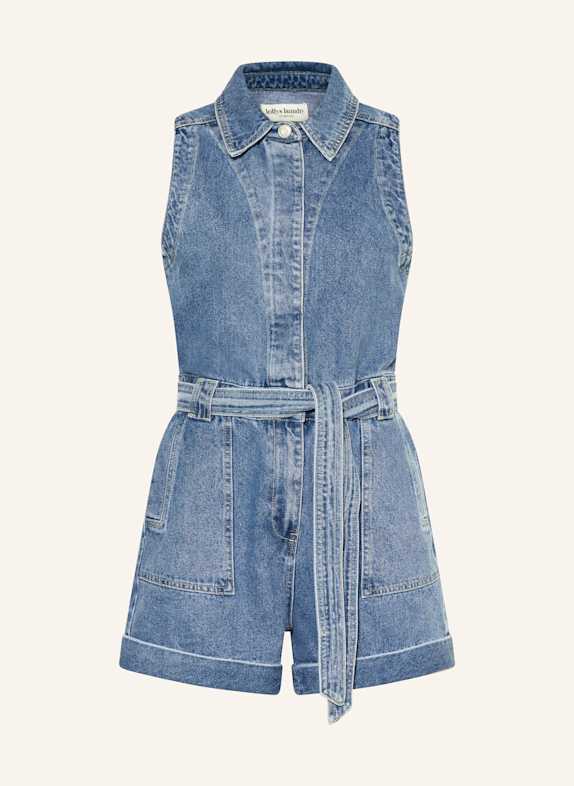 lollys laundry Jeans-Jumpsuit CORALL BLAU