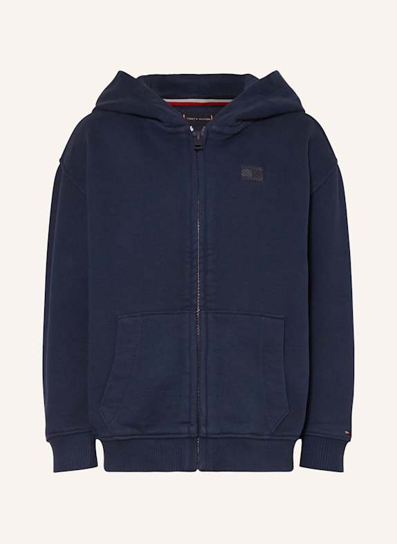 TOMMY HILFIGER Bluza rozpinana GRANATOWY
