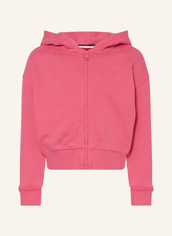 TOMMY HILFIGER Sweatjacke PINK
