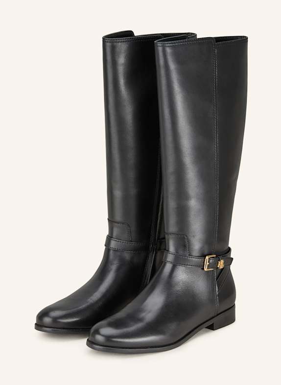 LAUREN RALPH LAUREN Stiefel SCHWARZ