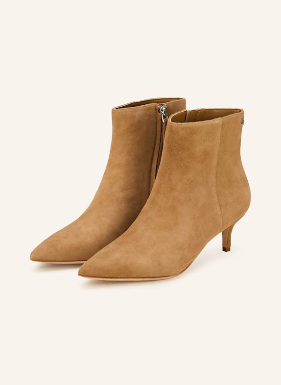LAUREN RALPH LAUREN Ankle boots CAMEL