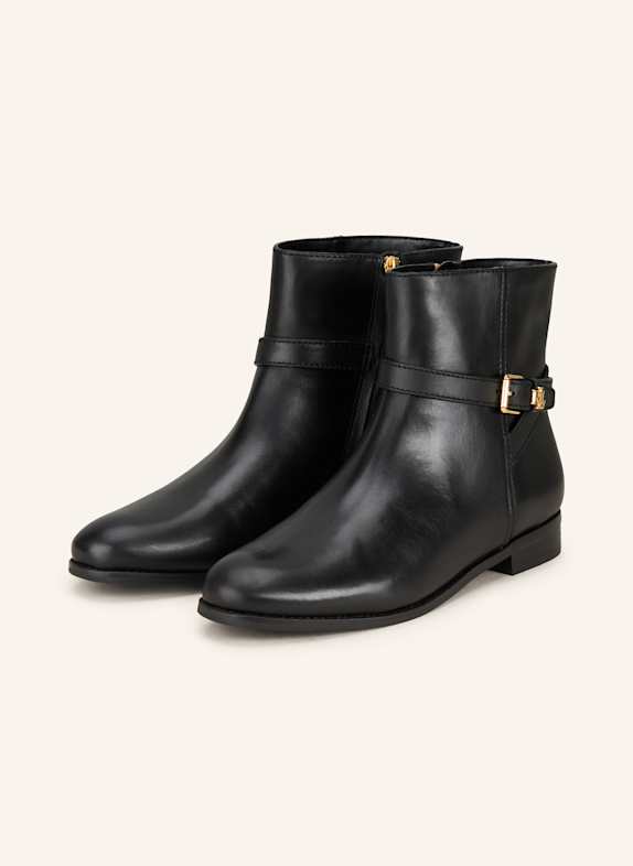 LAUREN RALPH LAUREN Stiefeletten SCHWARZ