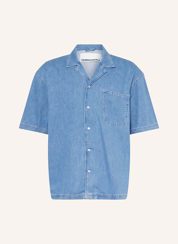 ARMEDANGELS Resorthemd BOWLAAS Comfort Fit HELLBLAU