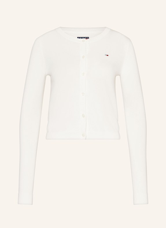 TOMMY JEANS Strickjacke ECRU
