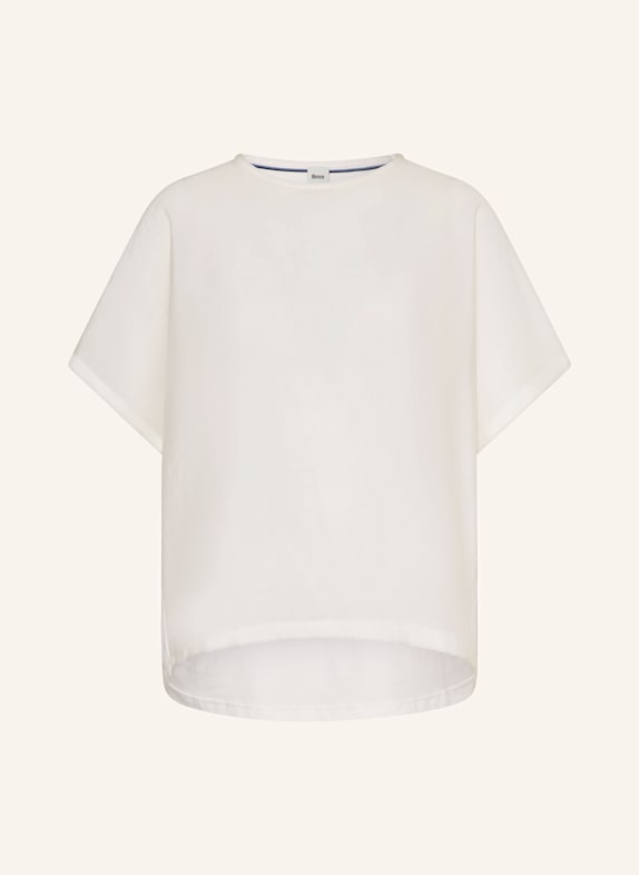 BRAX Oversized-Blusenshirt CARA im Materialmix ECRU