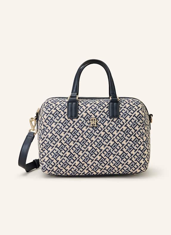 TOMMY HILFIGER Handtasche DUNKELBLAU/ CREME