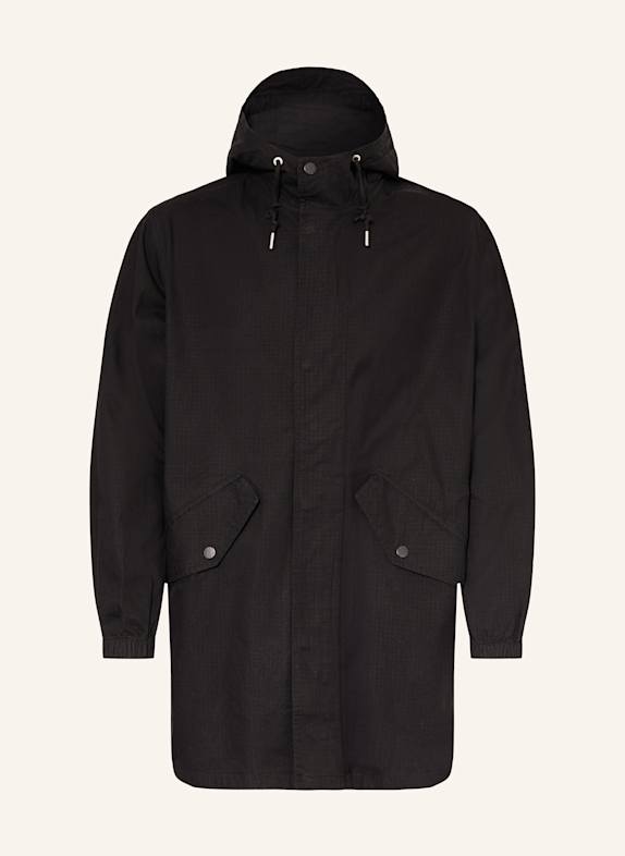 TOMMY JEANS Parka SCHWARZ