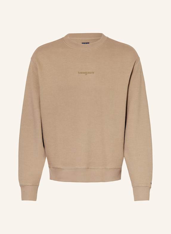 TOMMY JEANS Sweatshirt HELLBRAUN