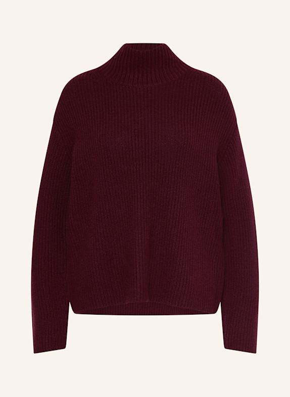 darling harbour Pullover mit Cashmere BORDEAUX