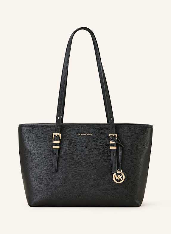 MICHAEL KORS Torba shopper QUINN MEDIUM 001 BLACK