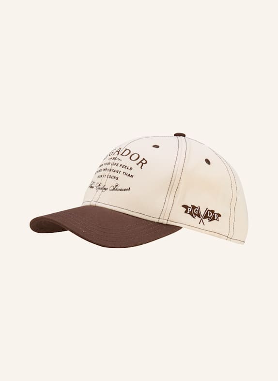 PEGADOR CAP WISTA CREME/ BRAUN