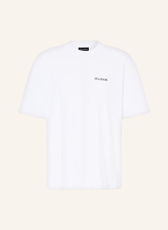 PEGADOR Oversized shirt MILES WHITE