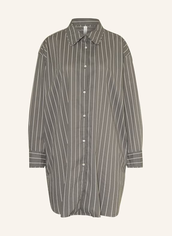 10DAYS Bluse GRAU/ WEISS