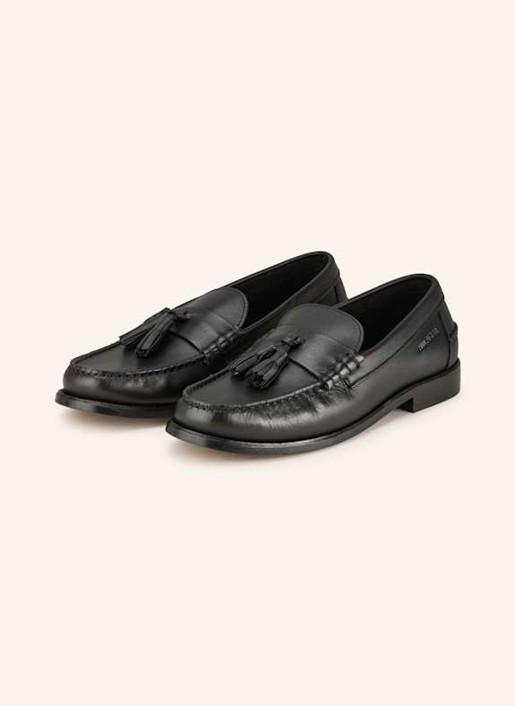 TOMMY HILFIGER Loafersy CZARNY