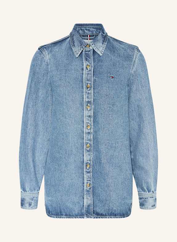 TOMMY HILFIGER LANA denim blouse BLUE