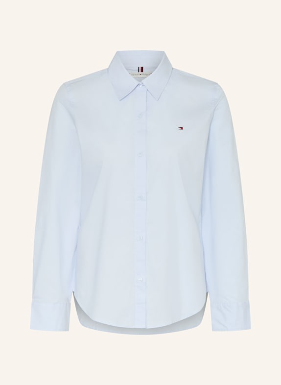TOMMY HILFIGER Hemdbluse HELLBLAU