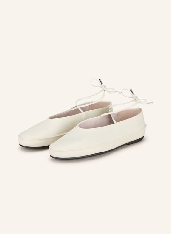 Calvin Klein Baleriny Mary Jane ECRU