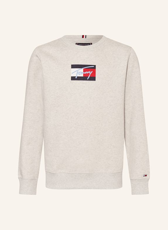 TOMMY HILFIGER Sweatshirt HELLGRAU