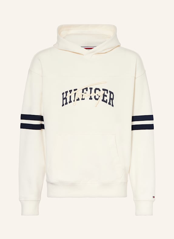 TOMMY HILFIGER Hoodie CREME/ DUNKELBLAU