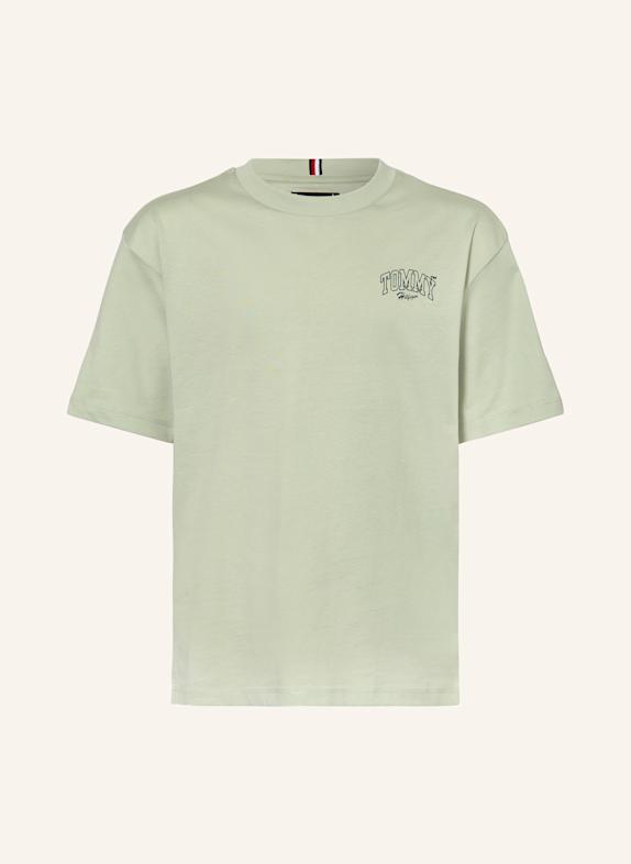 TOMMY HILFIGER T-shirt JASNOZIELONY