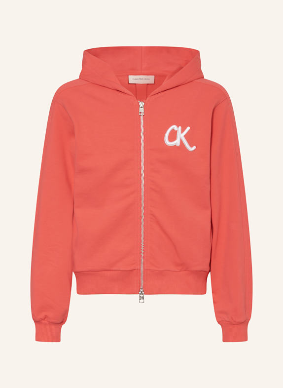Calvin Klein Sweatjacke NEONROT