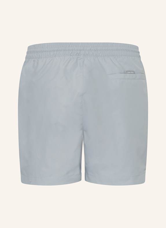 Calvin Klein Zwemshort LOGO TAPE LICHTGRIJS
