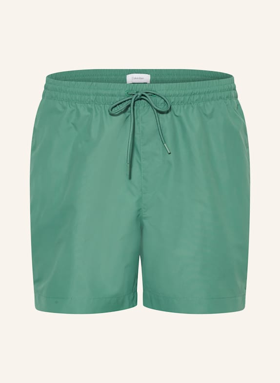 Calvin Klein Badeshorts LOGO TAPE GRÜN