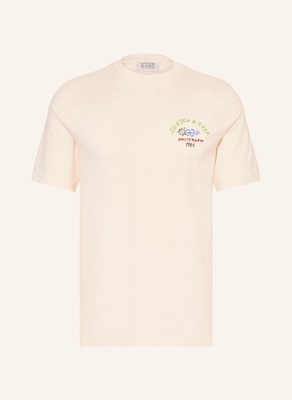 SCOTCH & SODA T-shirt KREMOWY
